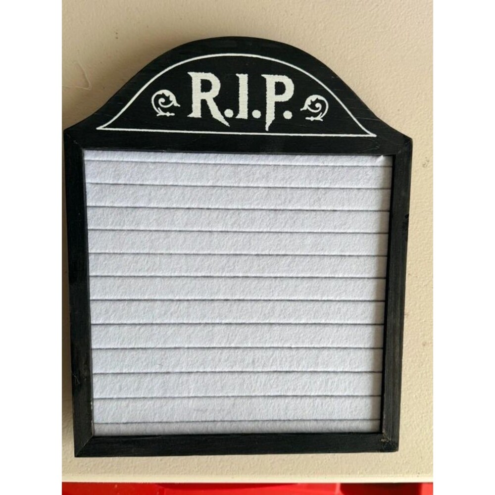 Halloween RIP Letterboard